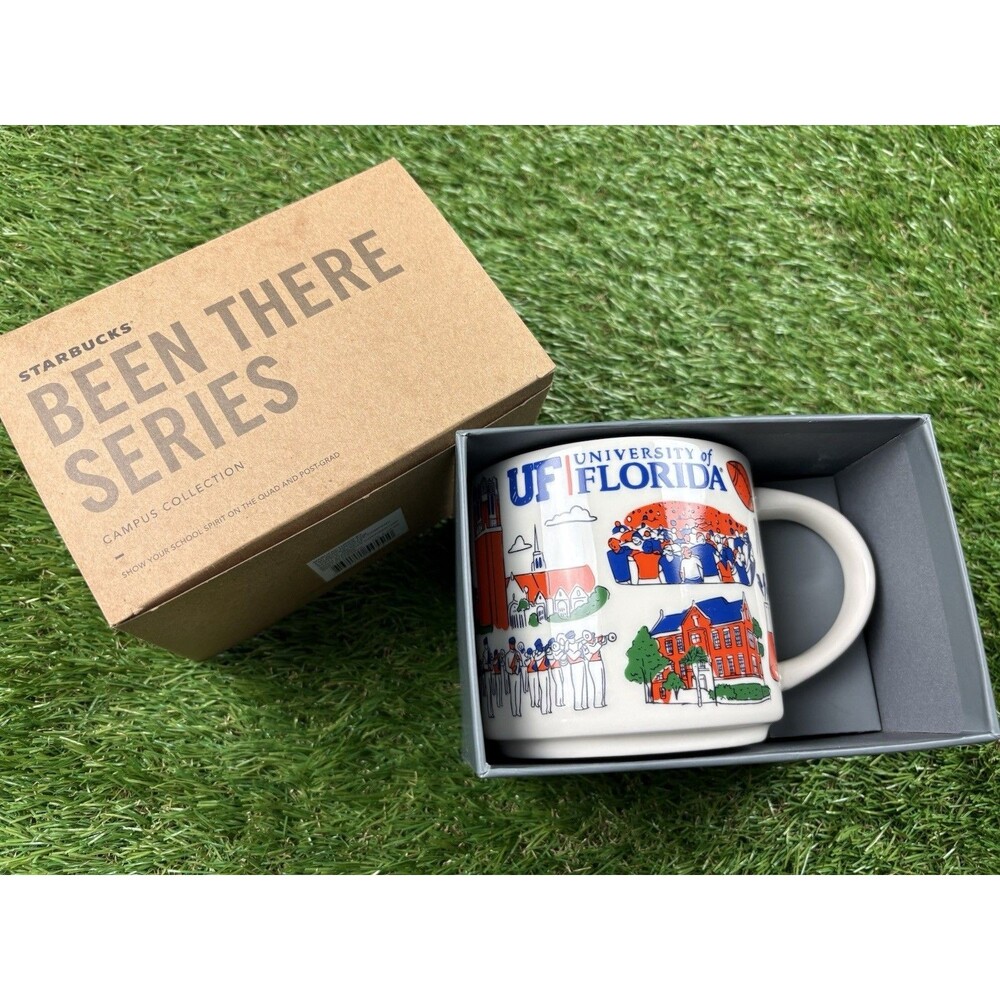 UF Starbucks Mug University of Florida Gators Collectable Been There Series NIB